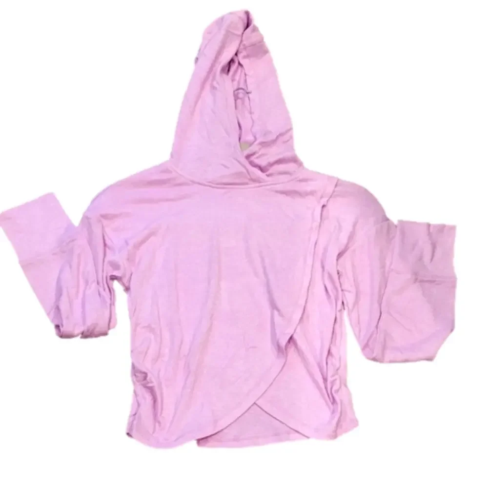 Girl's Cozy Lavender Pullover Hoodie Size M (7/8) - All In Motion